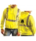 Hi-Viz, Lightweight Pullover Hoodie GHDIL