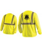 Hi-Viz Long Sleeve T-Shirt  GLSHIVIZ